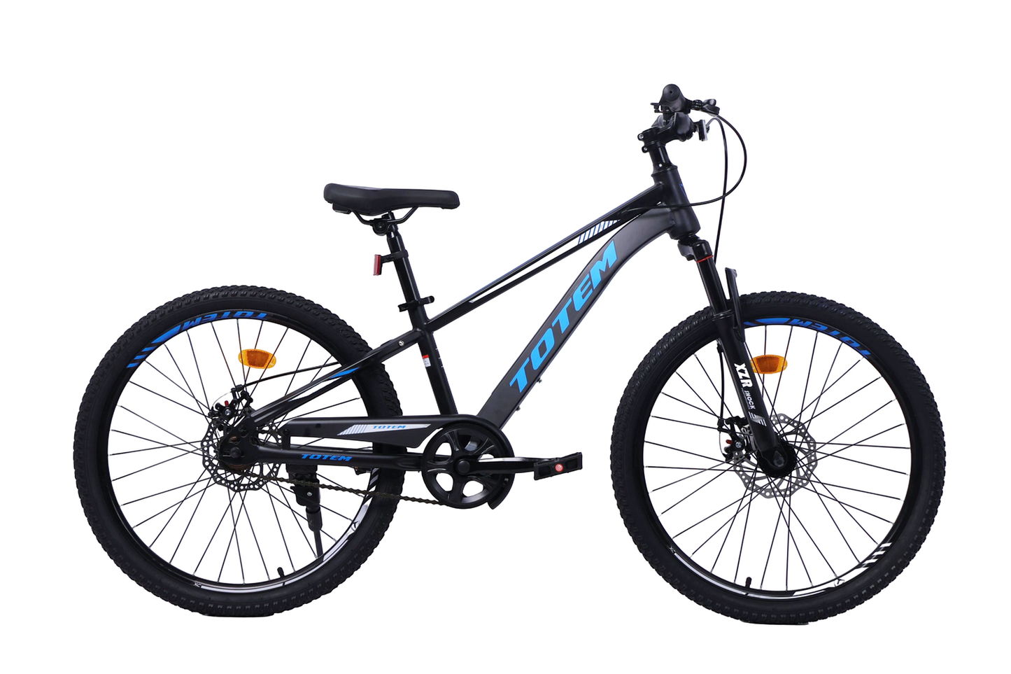 BICICLETA TOTEM MTB ARO 24 VOLT COLOR NEGRO