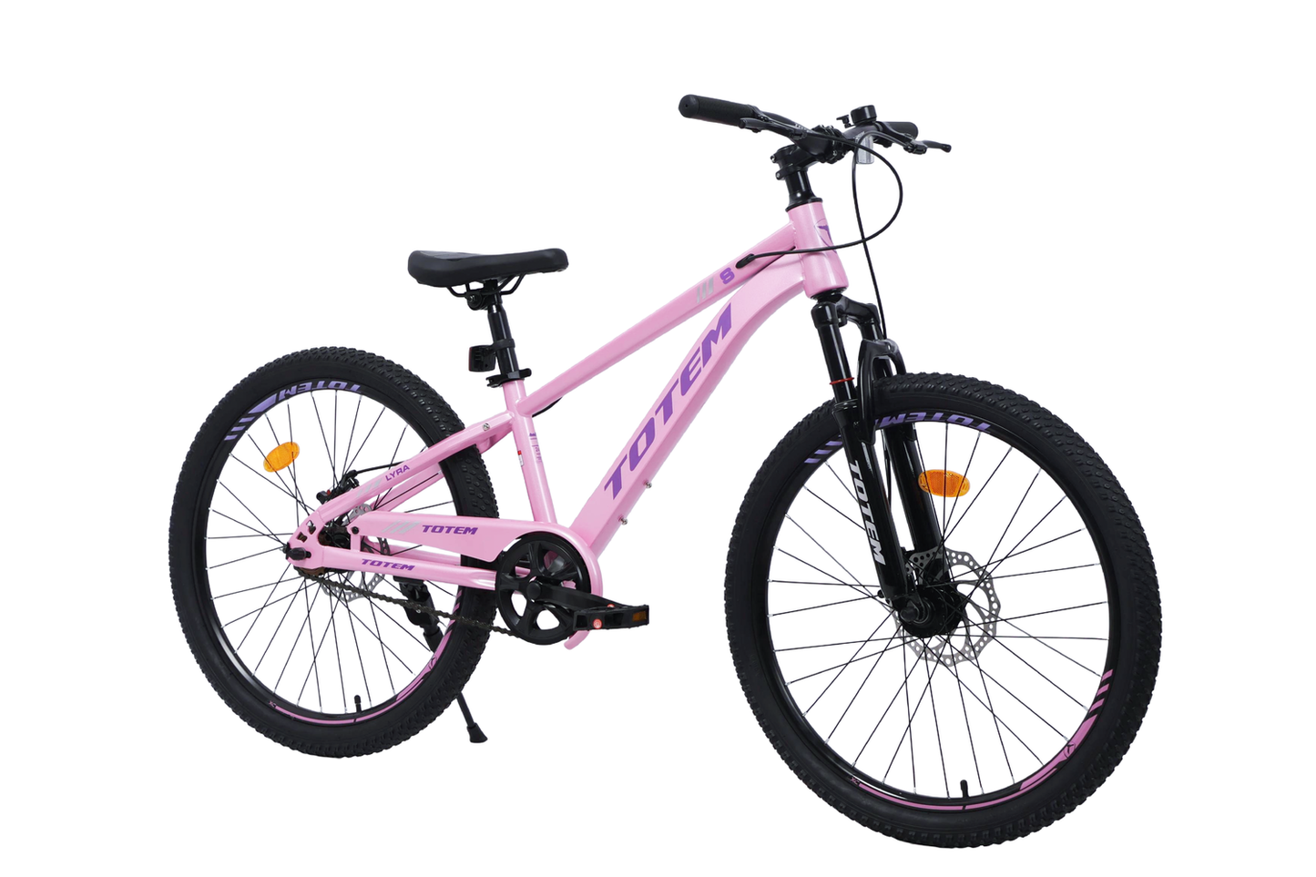 BICICLETA TOTEM MTB ARO 24 LYRA COLOR ROSADO