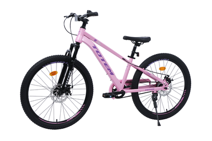 BICICLETA TOTEM MTB ARO 24 LYRA COLOR ROSADO