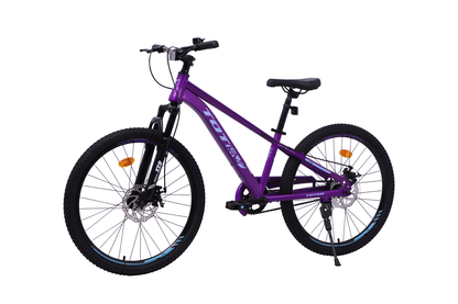 BICICLETA TOTEM MTB ARO 24 LYRA COLOR MORADO