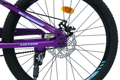 BICICLETA TOTEM MTB ARO 24 LYRA COLOR MORADO