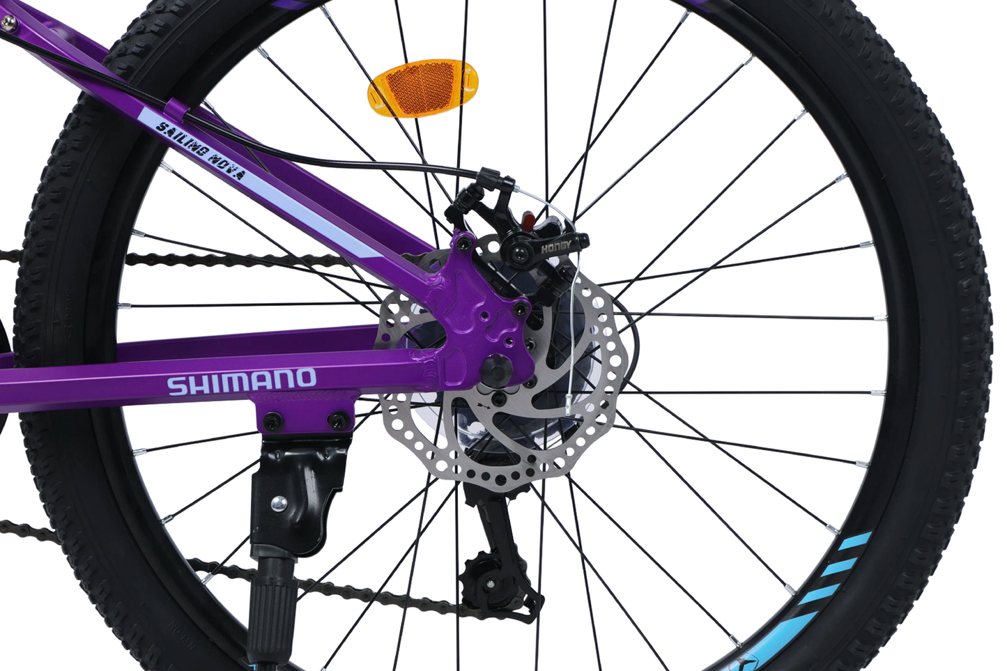 BICICLETA TOTEM MTB ARO 24 SAILING NOVA  COLOR MORADO