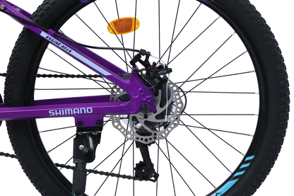 BICICLETA TOTEM MTB ARO 24 SAILING NOVA  COLOR MORADO