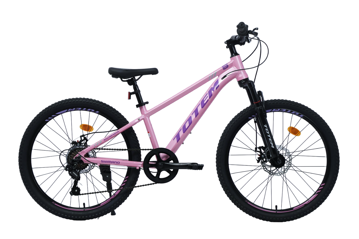 BICICLETA TOTEM MTB ARO 24 SAILING NOVA  COLOR ROSADO