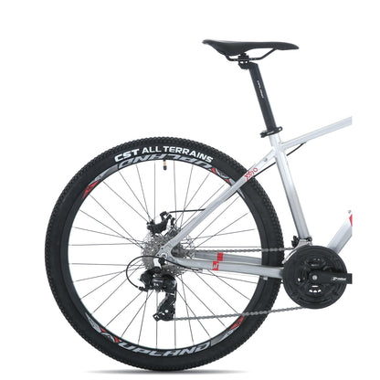 BICICLETA UPLAND MTB ARO 27,5 X90  COLOR PLATEADO
