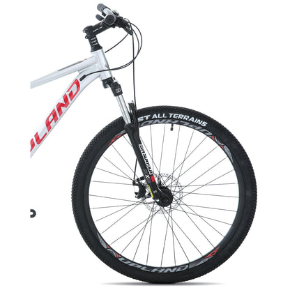 BICICLETA UPLAND MTB ARO 27,5 X90  COLOR PLATEADO