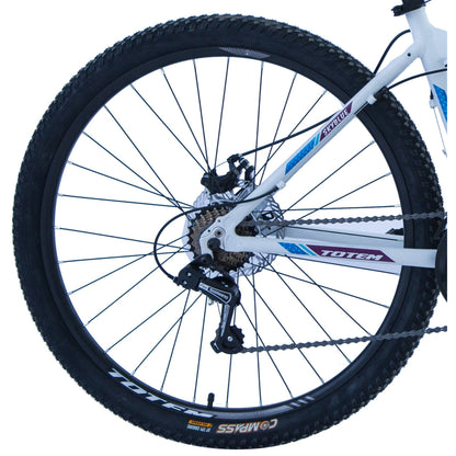 BICICLETA TOTEM MTB ARO 27.5*16.5  MOD SKYBLUE COLOR BLANCO