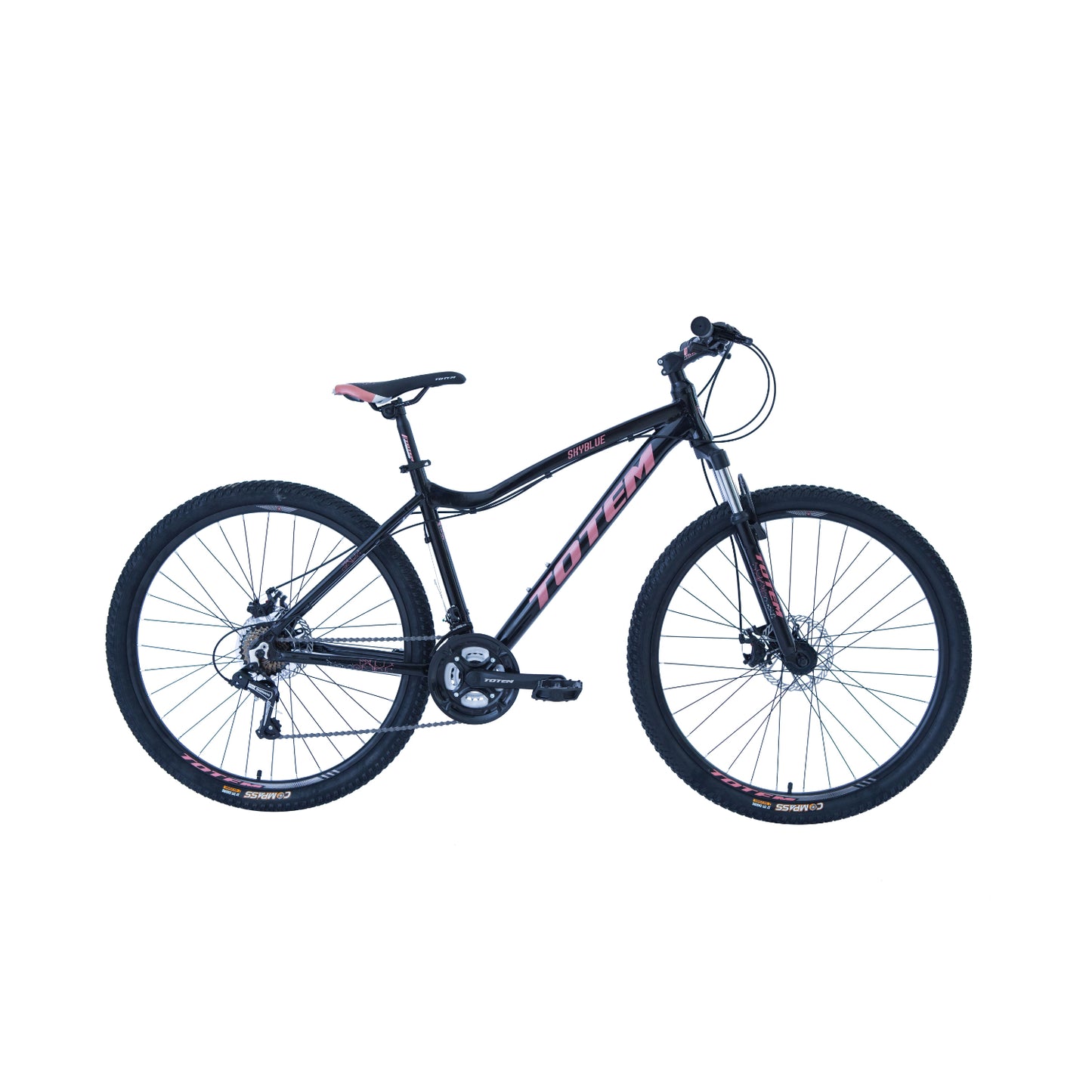 BICICLETA TOTEM MTB ARO 27.5*17.5 MOD SKYBLUE COLOR NEGRO