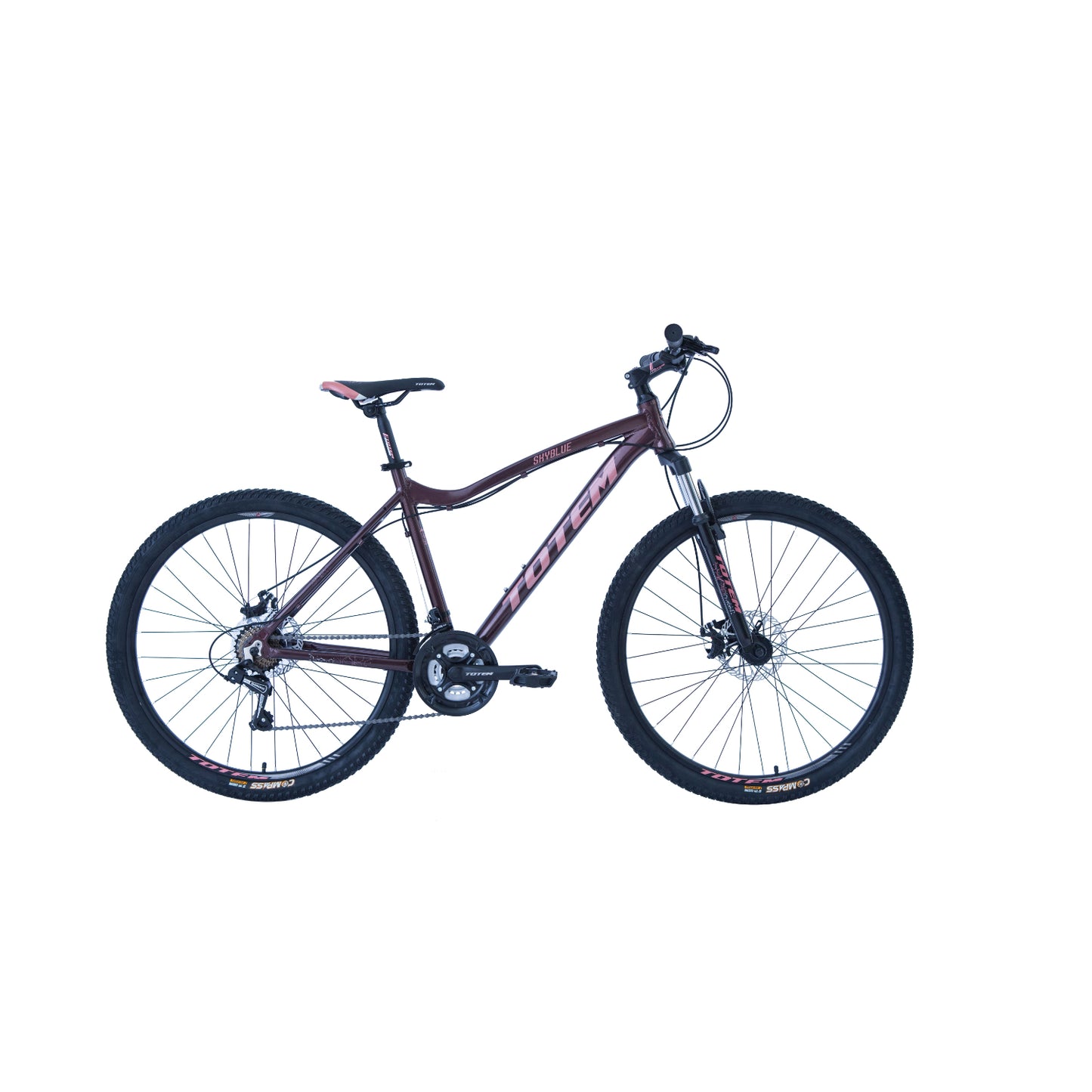 BICICLETA TOTEM MTB ARO 27.5*18.5 MOD SKYBLUE COLOR BURDEO