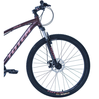 BICICLETA TOTEM MTB ARO 27.5*18.5 MOD SKYBLUE COLOR BURDEO