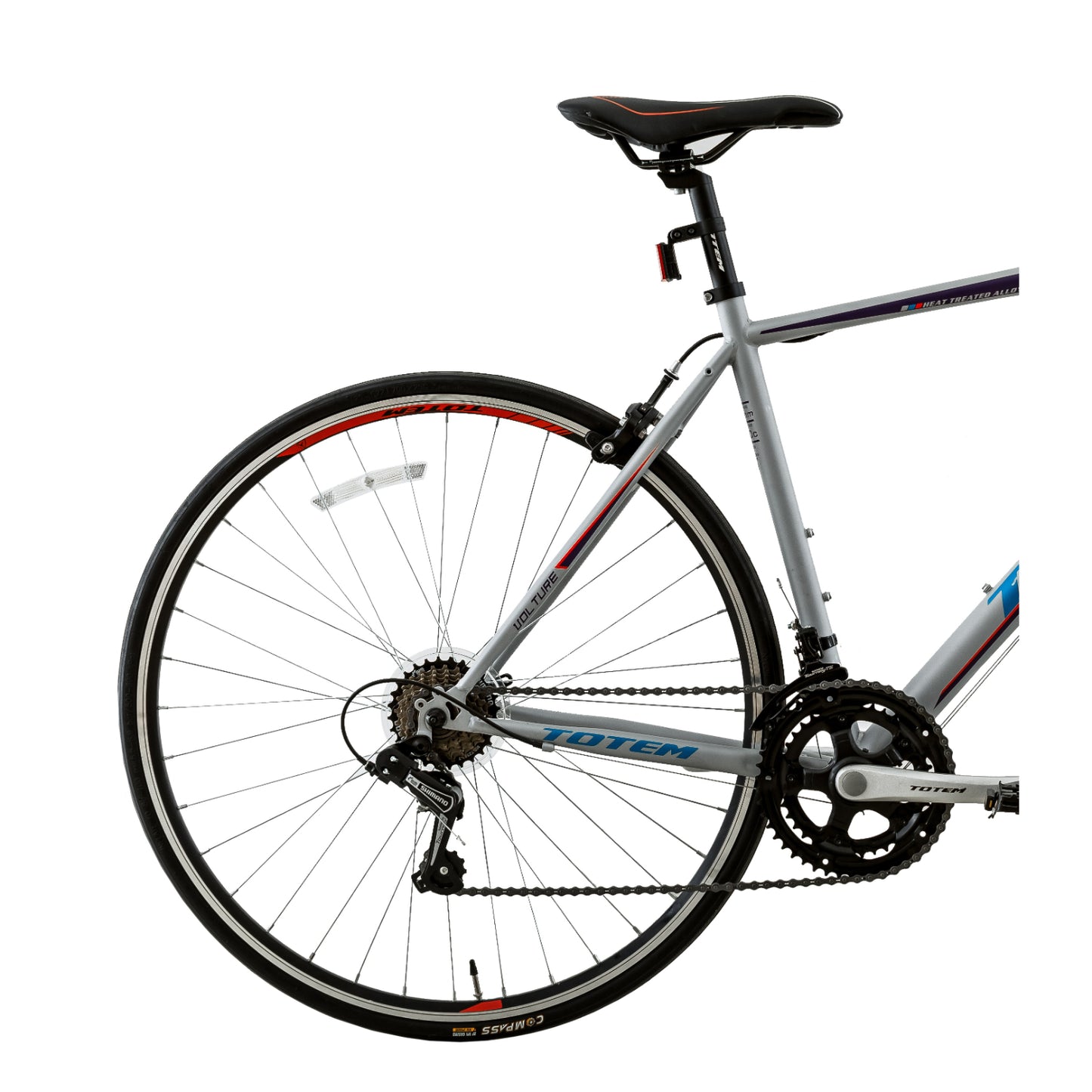 BICICLETA DE RUTA TOTEM 700*50 VOLTURE GRIS