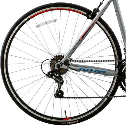 BICICLETA DE RUTA TOTEM 700*50 VOLTURE GRIS
