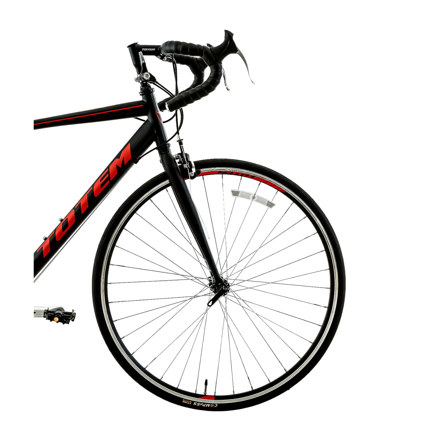 BICICLETA DE RUTA TOTEM 700*52 VOLTURE NEGRO