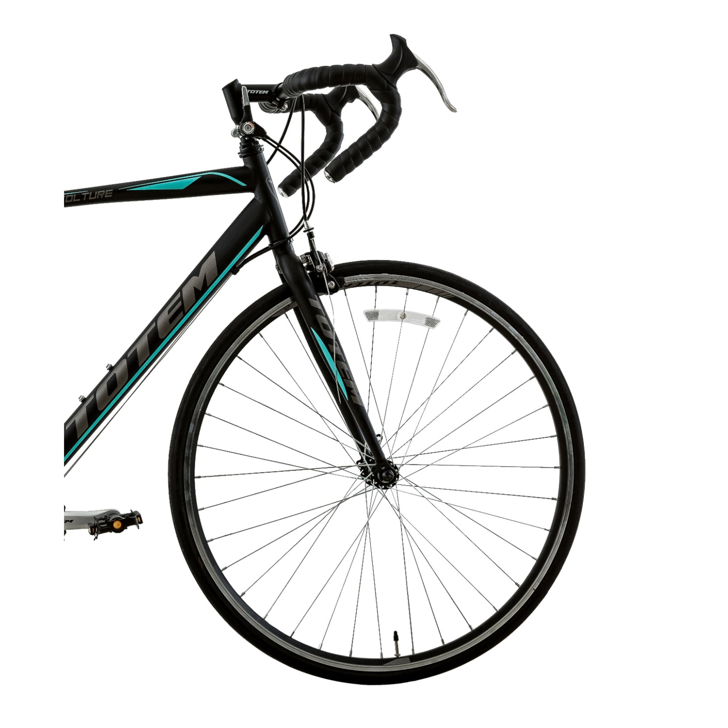 BICICLETA DE RUTA TOTEM 700*54 VOLTURE NEGRO