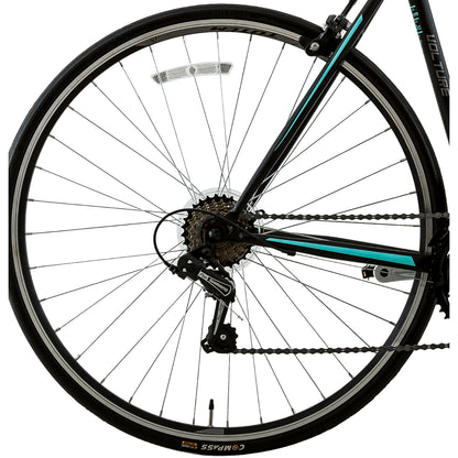BICICLETA DE RUTA TOTEM 700*54 VOLTURE NEGRO