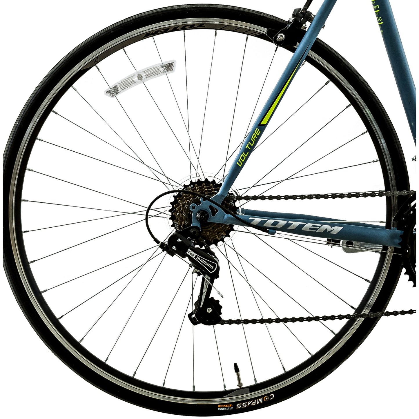 BICICLETA DE RUTA TOTEM 700*56 VOLTURE GRIS
