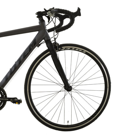 BICICLETA DE RUTA TOTEM 700*50 MNX GRIS GRAFITO