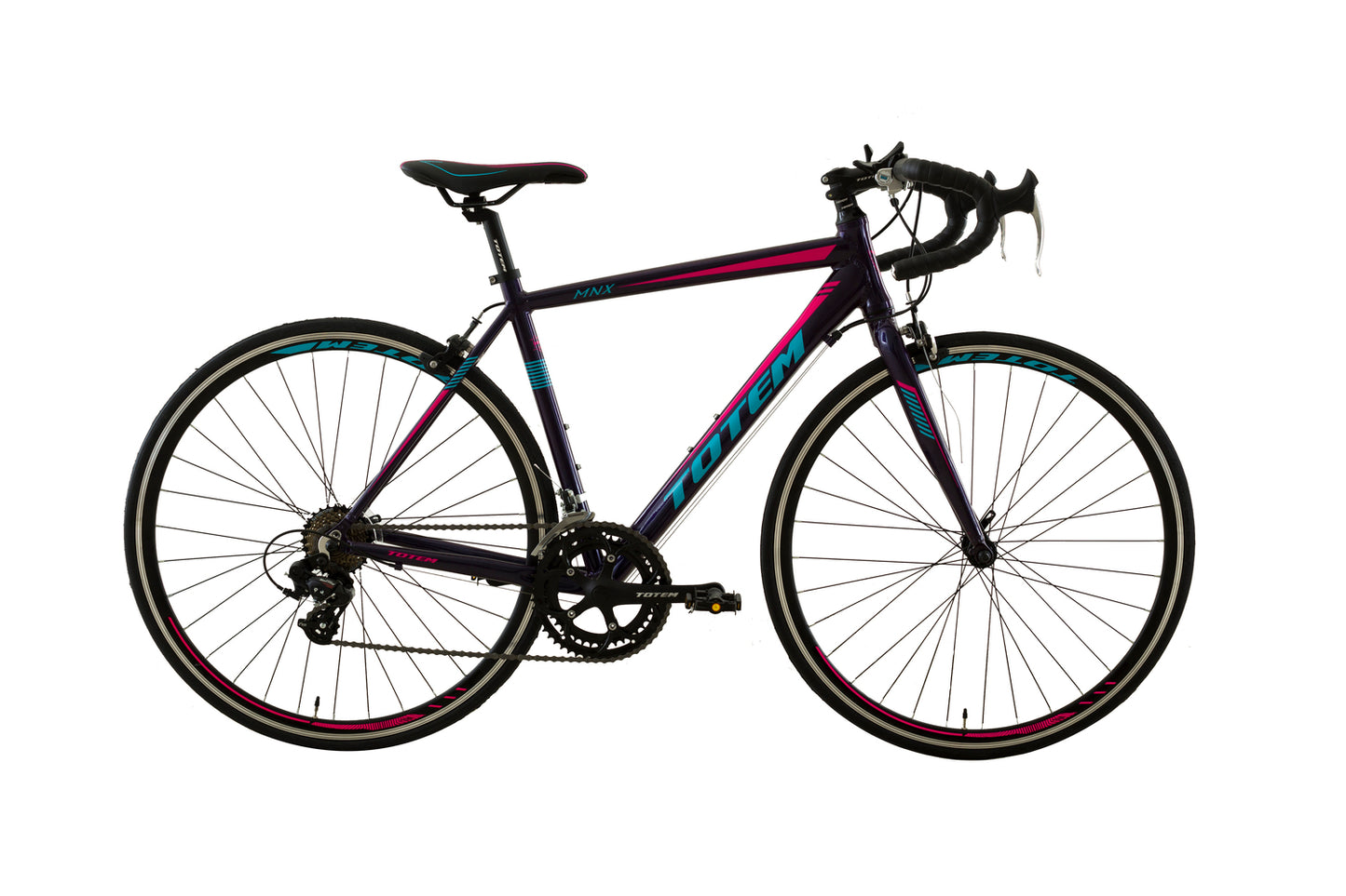 BICICLETA DE RUTA TOTEM 700*50 MNX MORADO