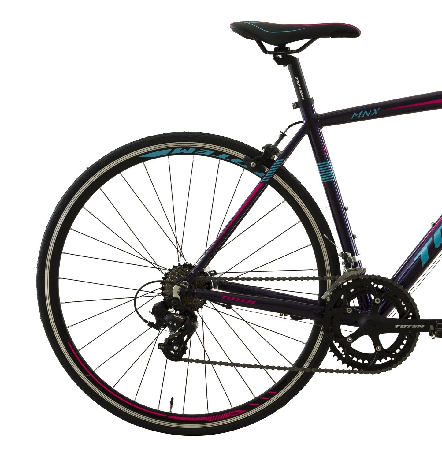 BICICLETA DE RUTA TOTEM 700*50 MNX MORADO