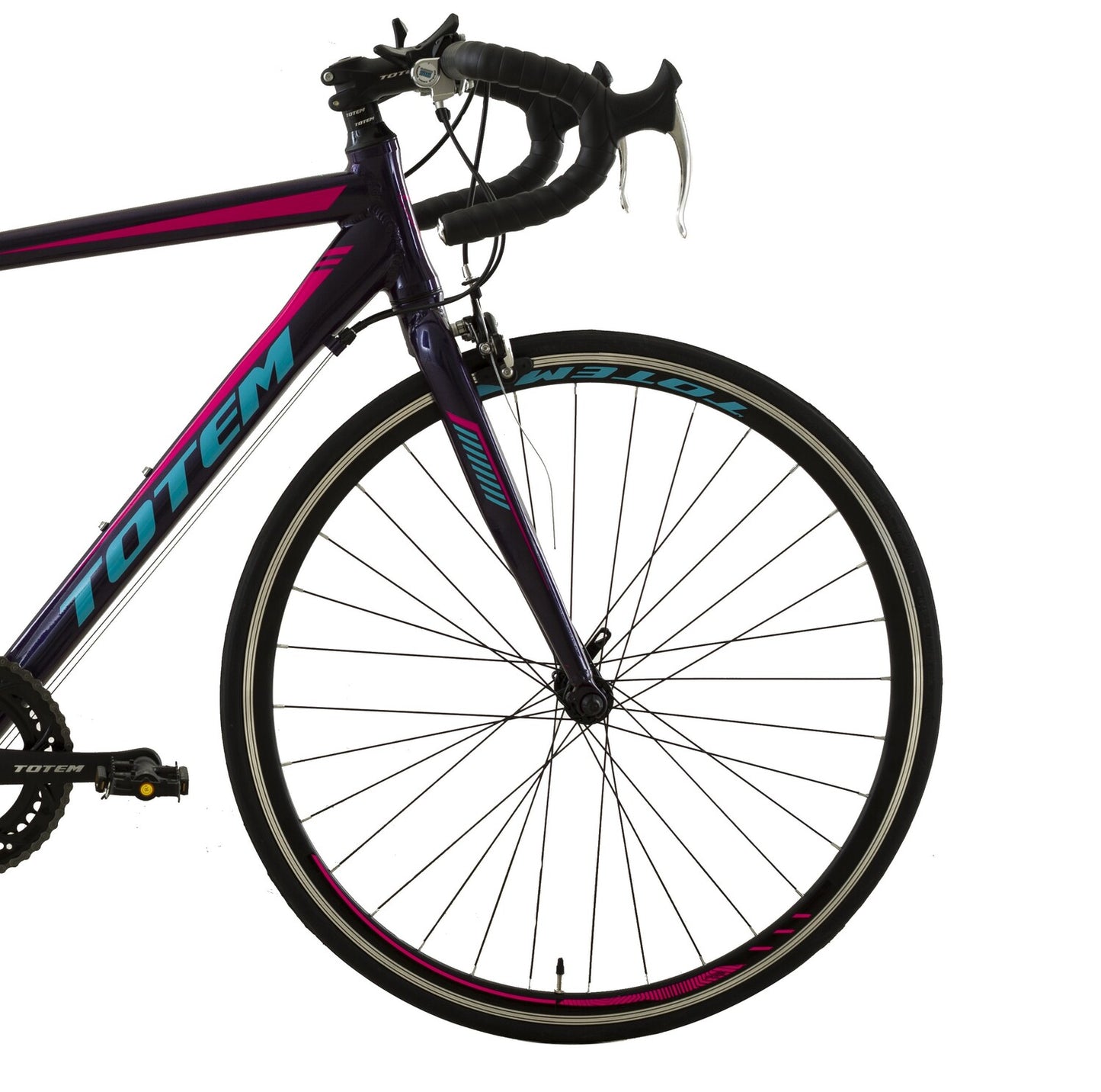 BICICLETA DE RUTA TOTEM 700*50 MNX MORADO