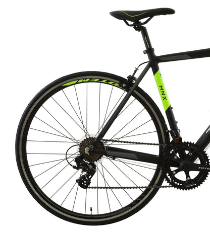 BICICLETA DE RUTA TOTEM 700*52 MNX NEGRO CON VERDE