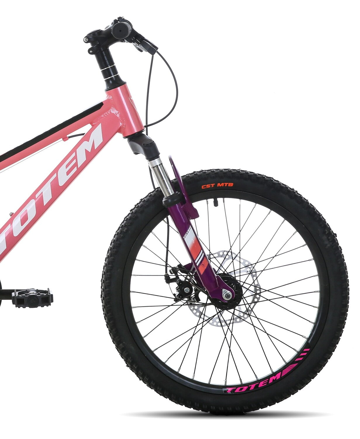 BICICLETA TOTEM MTB ARO 20 SUNSHINE COLOR ROSADA