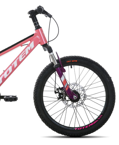 BICICLETA TOTEM MTB ARO 20 SUNSHINE COLOR ROSADA