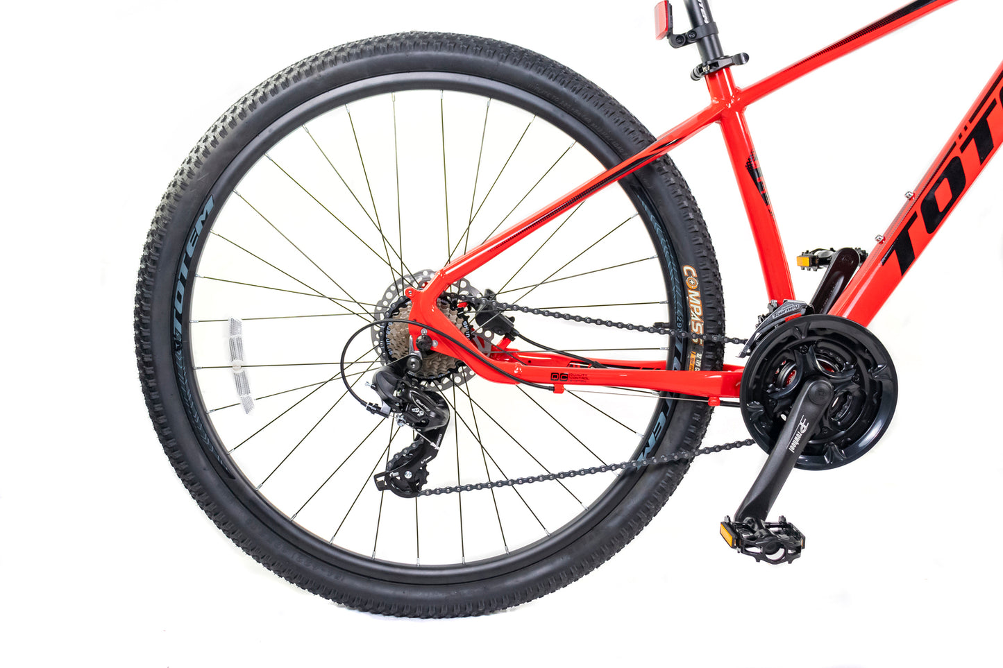 BICICLETA TOTEM MTB ARO 29*16 MODELO MASTER ROJO