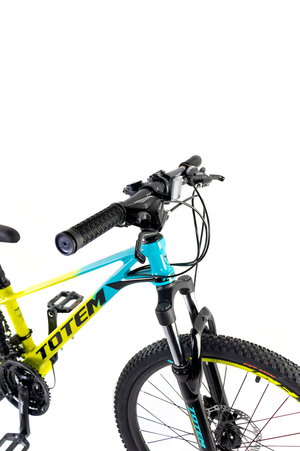 BICICLETA DE MAGNESIO TOTEM MTB ARO 24 MOD MARTIN AMARILLO
