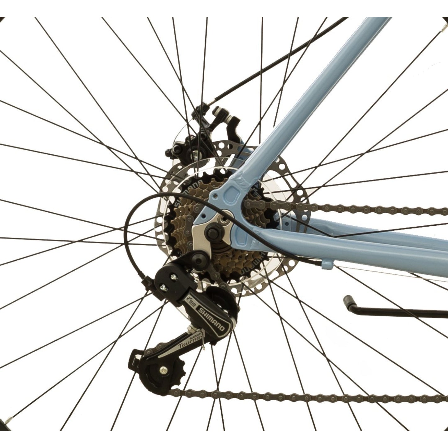 BICICLETA TOTEM URBAN SPEED 2 L D 423-700X54 GRIS CLARO