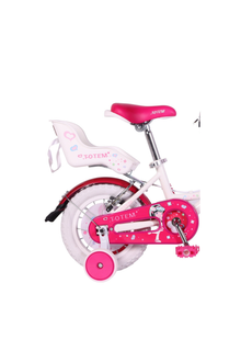 BICICLETA TOTEM INFANTIL ARO 12 PRETTY GIRL COLOR BLANCO