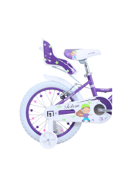 BICICLETA TOTEM INFANTIL ARO 16 MISS LILLY VIOLETA