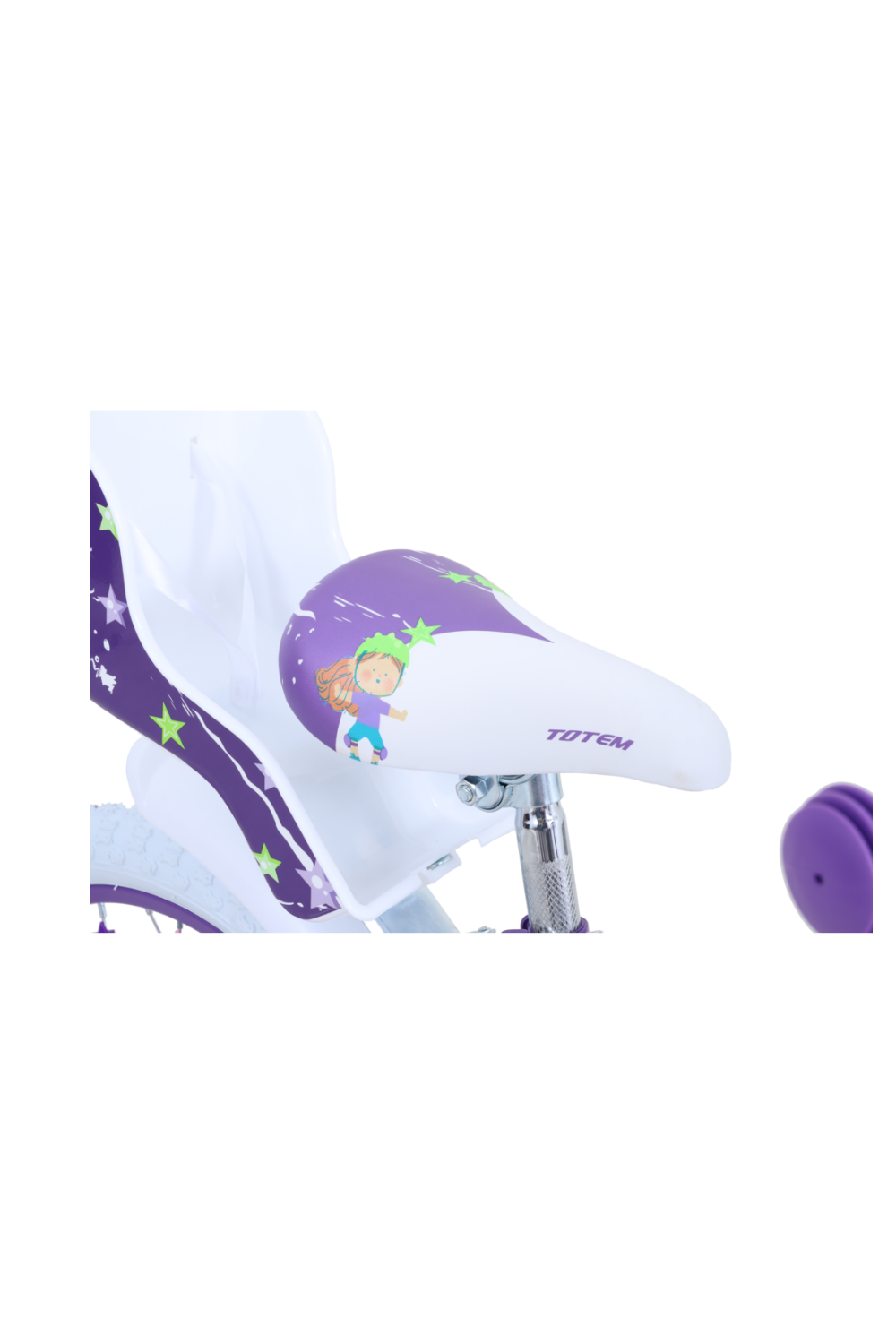 BICICLETA TOTEM INFANTIL ARO 16 MISS LILLY VIOLETA