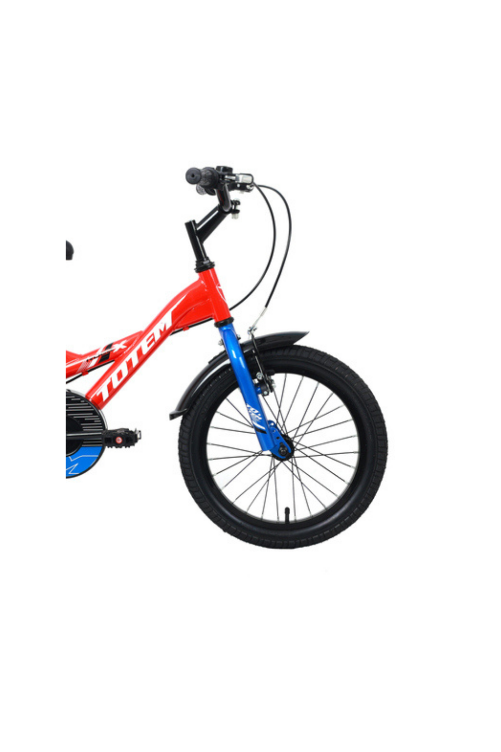 BICICLETA TOTEM INFANTIL ARO 16 ROCK-X  COLOR ROJO